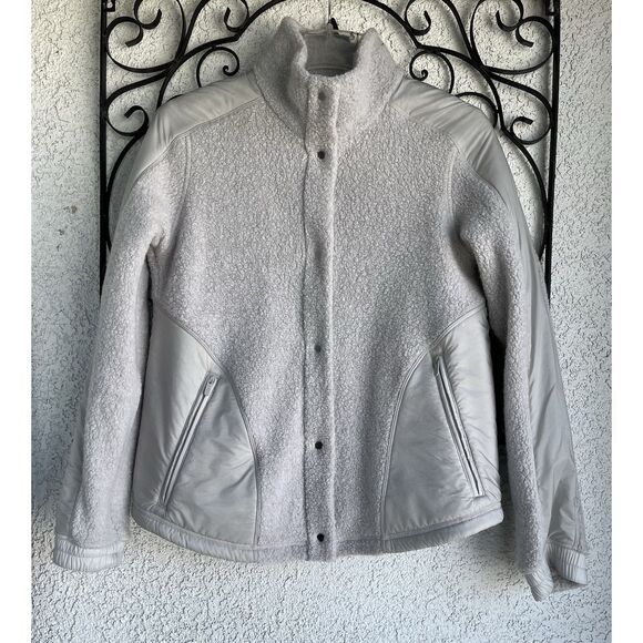 Lululemon Go Cozy Wool Blend Jacket - Size 6 - Gray - Picture 3 of 15